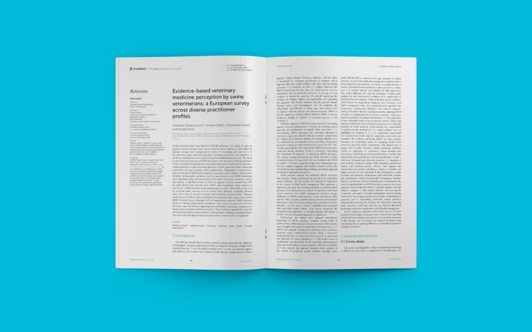 Evidence-based veterinary medicine perception among European swine veterinarians